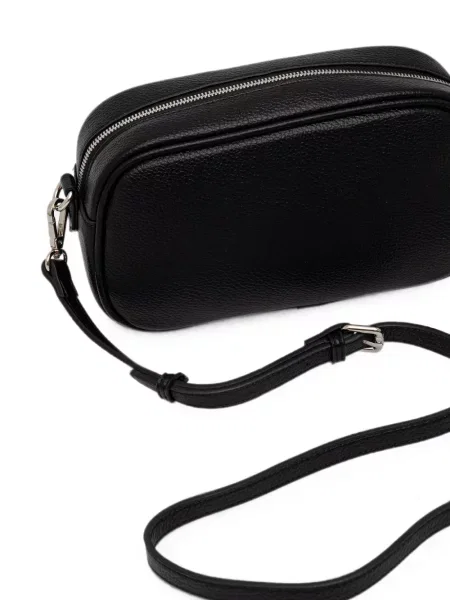 Crossbody kabelka Ermanno Firenze s autogramem černá