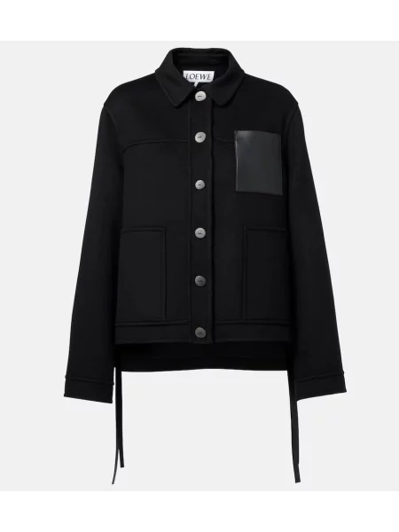 Geacă Loewe de lână negru