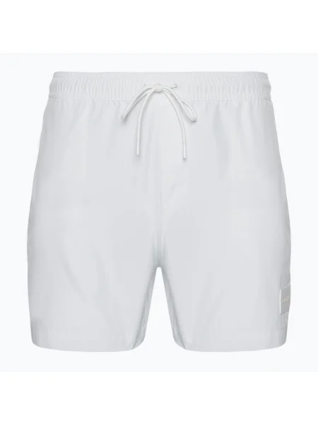 Olcsóbban. Férfi Calvin Klein Medium zsinóros úszónadrág fehér. Méret: L fehér