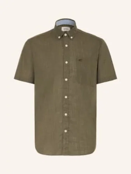 Camel Active Košile S Krátkým Rukávem Regular Fit khaki