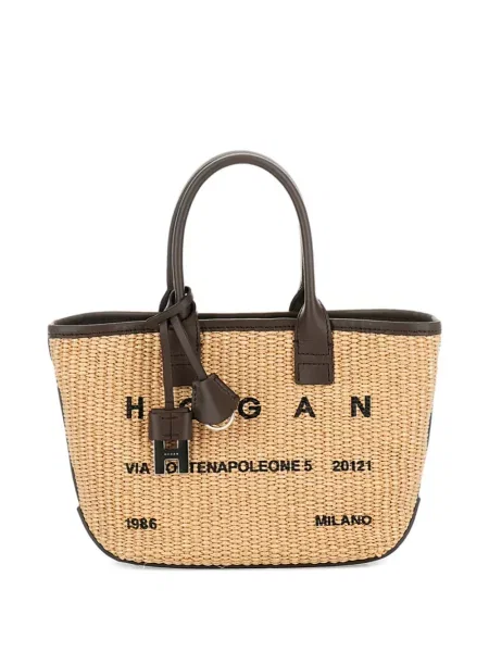 Geantă Hogan cu broderie