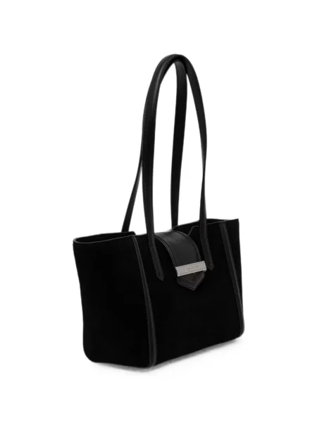 Shopper kabelka Karl Lagerfeld s autogramem černá