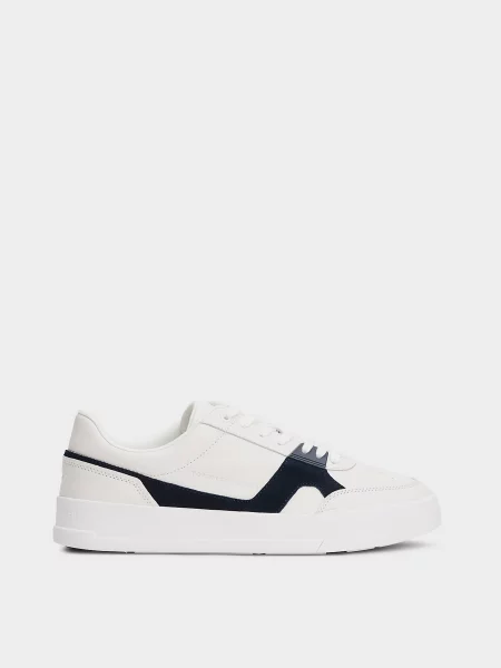 Кожаные кроссовки Tommy Hilfiger белые