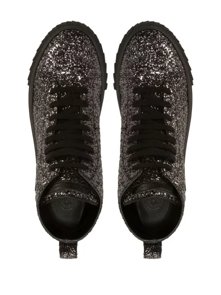Sneakerși Giuseppe Zanotti argintiu