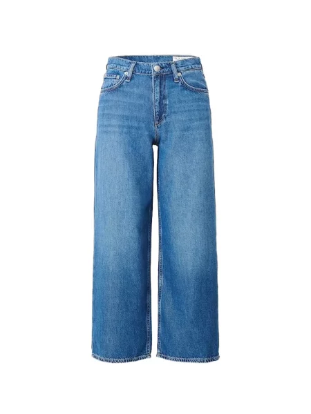Blugi cu picior larg Rag & Bone albastru