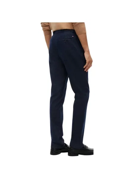 Nohavice Tommy Hilfiger modrá