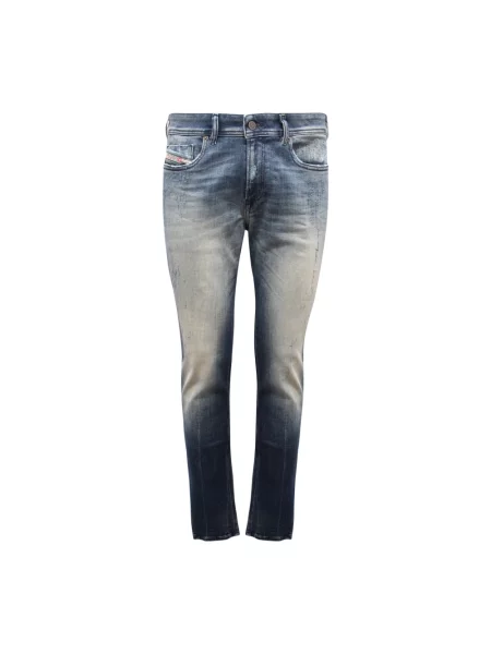 Skinny jeansy skinny Diesel 1979 SLEENKER niebieskie