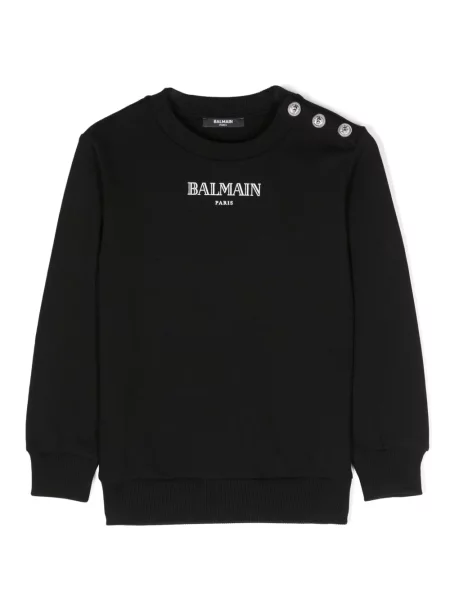 Bluza dziecięca Balmain czarna