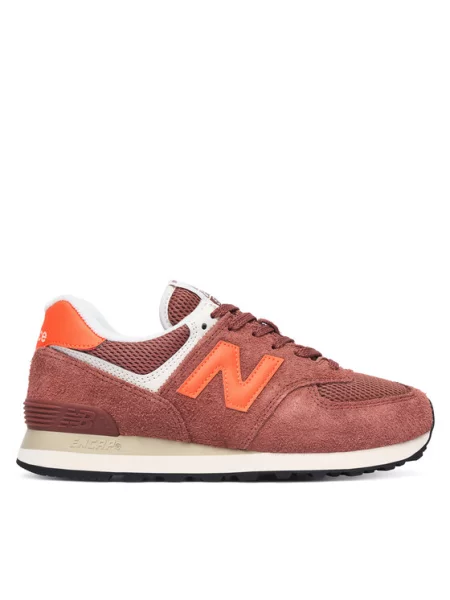 New balance Tenisky / burgundská červeň oranžová
