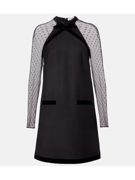 Rochie Nina Ricci de lână negru