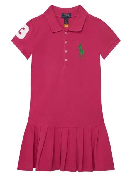 Polo Ralph Lauren Sukienka codzienna różowy