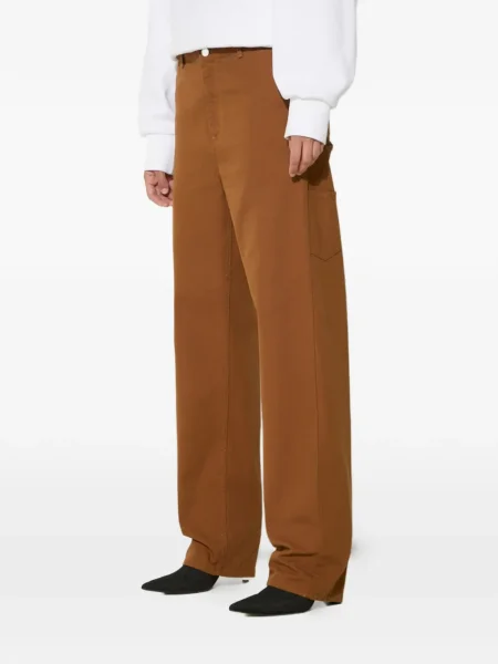 Hlače Carhartt Wip smeđa