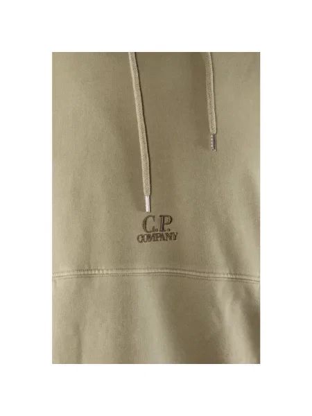 Bluza z kapturem C.p. Company polarowa beżowa