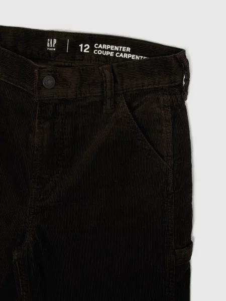 Pantaloni copii Gap negru