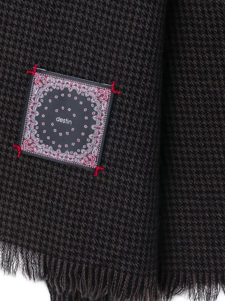 Fular Destin de lână negru