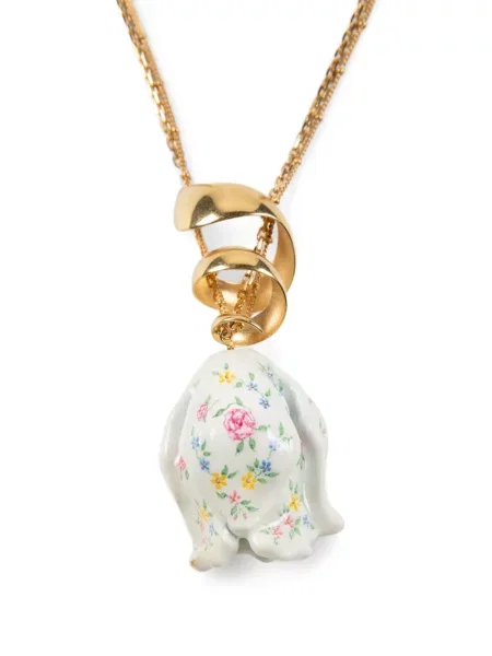 Pandantiv Chloé cu model floral cu imagine