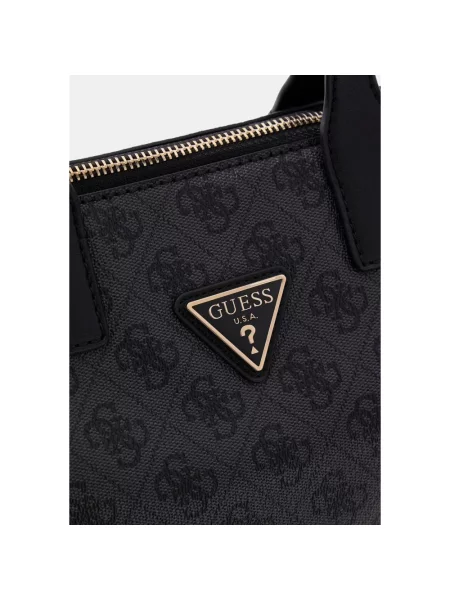 Guess Torebki Kobieta ONE SIZE Helina Top Zip Cosmetic czarny
