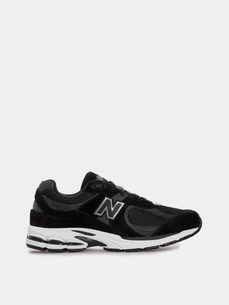 Замшевые кроссовки New Balance черные