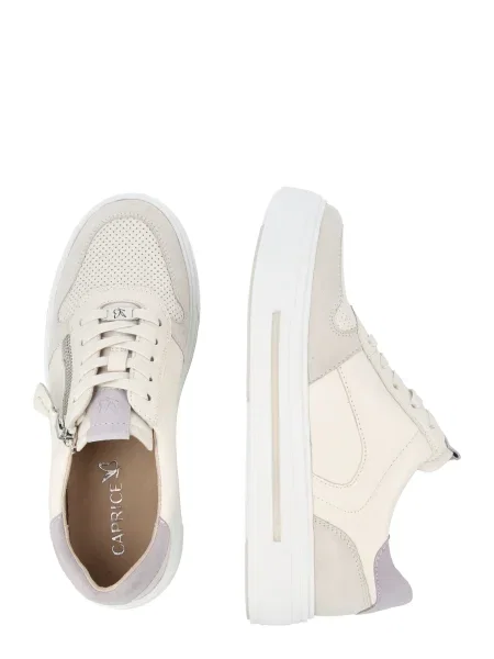 Sneakers Caprice Bej alb