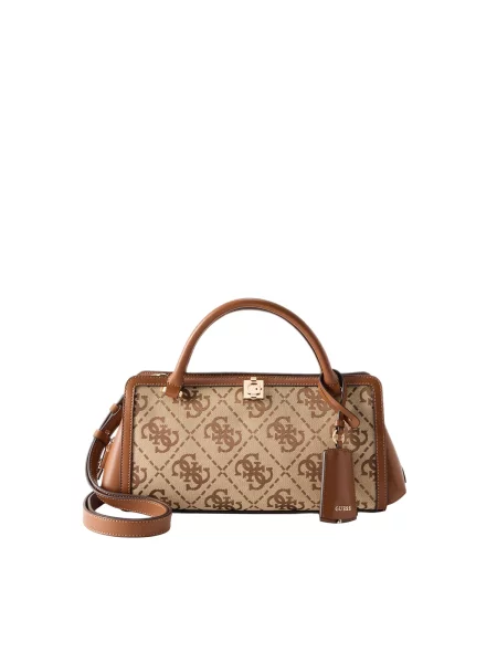 Rucsac Guess cu autograf maro