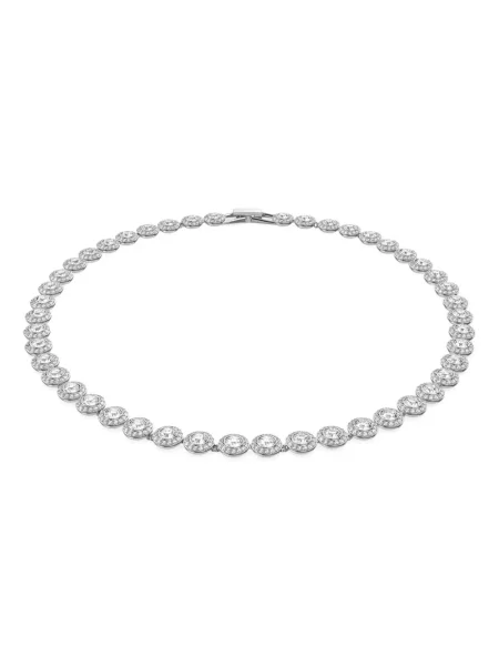 Колие Swarovski бяло