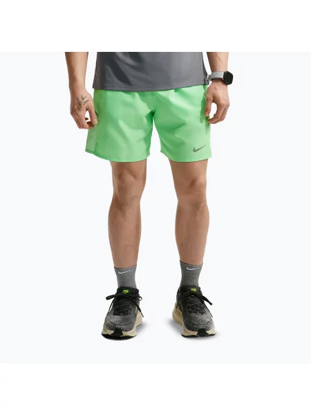 Pantaloni scurți de alergare pentru bărbați Nike Miler illusion green verde