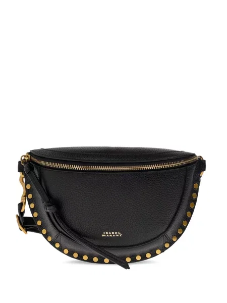 Curea Isabel Marant din piele negru