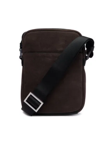 Torbica za okrog pasu KARL LAGERFELD Temno rjava