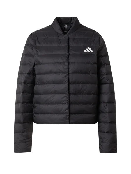 ADIDAS SPORTSWEAR Športna jakna Helionic črna bela