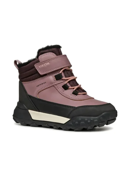 Buty do kostki dziecięce Geox fioletowe