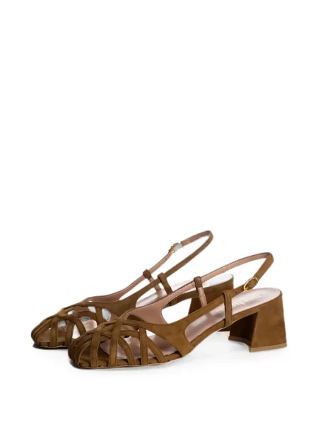 Sandale Poche Paris slingback maro