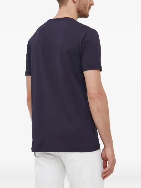 Tricou Gant cu autograf albastru