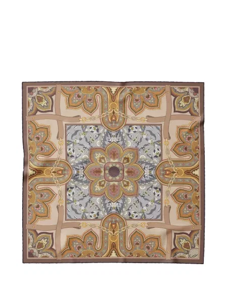 Fular Elizabetta de mătase cu imagine cu model paisley