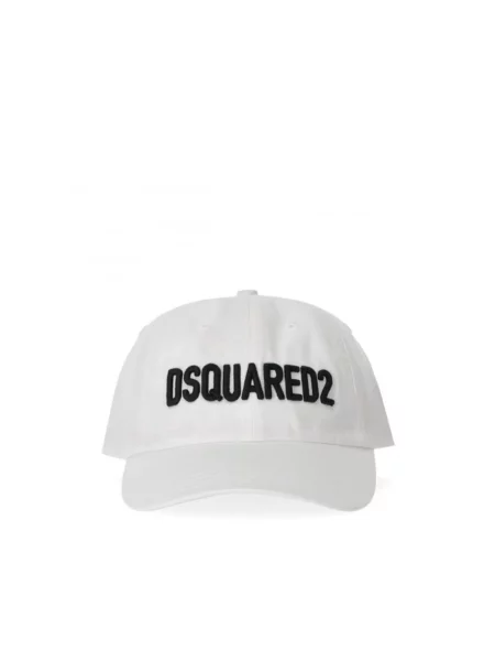 Czapka z daszkiem Dsquared2 beżowa