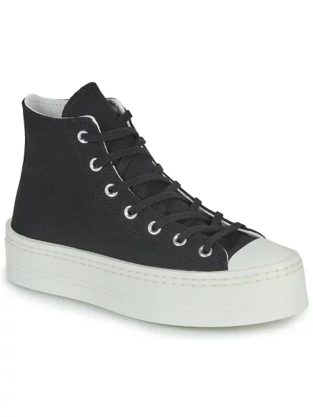Platno superge Converse Chuck Taylor All Star s platformo črna