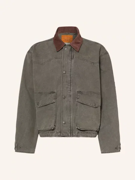 Levi's kurtka przejściowa HILLTOP oliwkowa