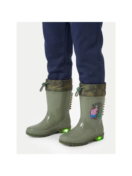 Cizme de cauciuc Peppa Pig verde