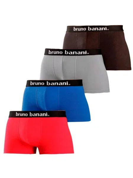 BRUNO BANANI Boksarice mornarska / siva / rdeča črna