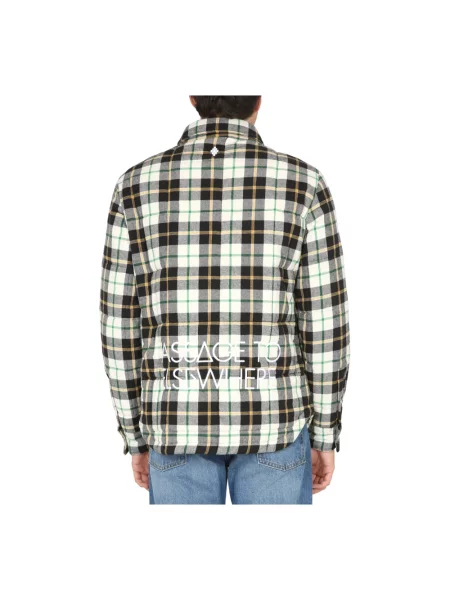 Kurtka koszulowa Marcelo Burlon zielona