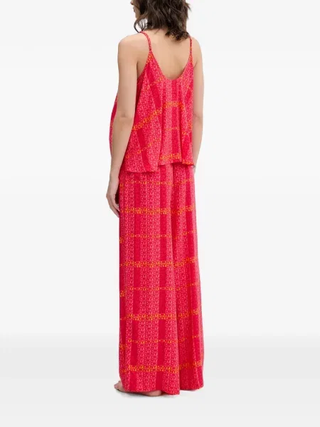 Pijamale Dkny cu imagine roșu