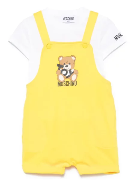 Szorty dziecięce Moschino białe