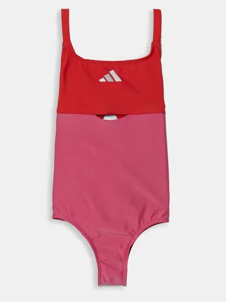 Adidas Performance Jednodílné dětské plavky růžové