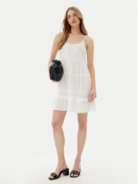 Vero Moda Letní šaty Pretty bílá
