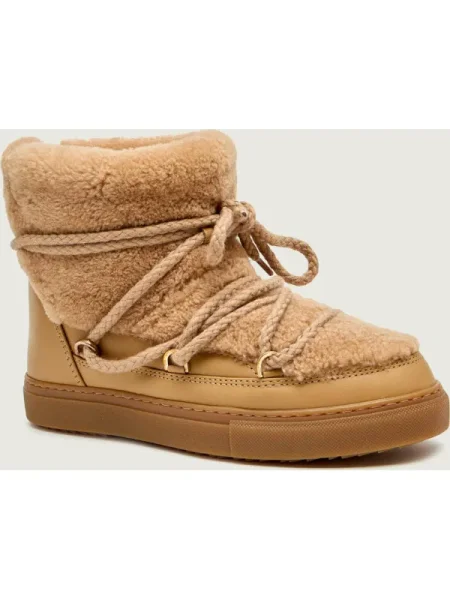 INUIKII Bocanci CURLY | piele bej