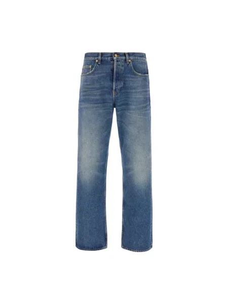 Szerokie jeansy Golden Goose niebieskie