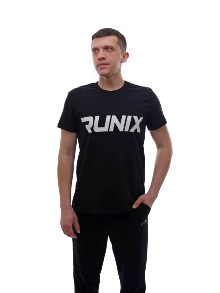 Футболка LUMO віскоза/поліестер чорний