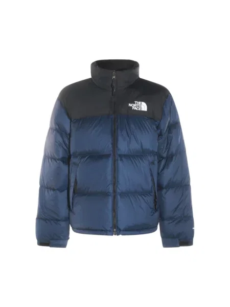 Kurtka The North Face retro niebieska