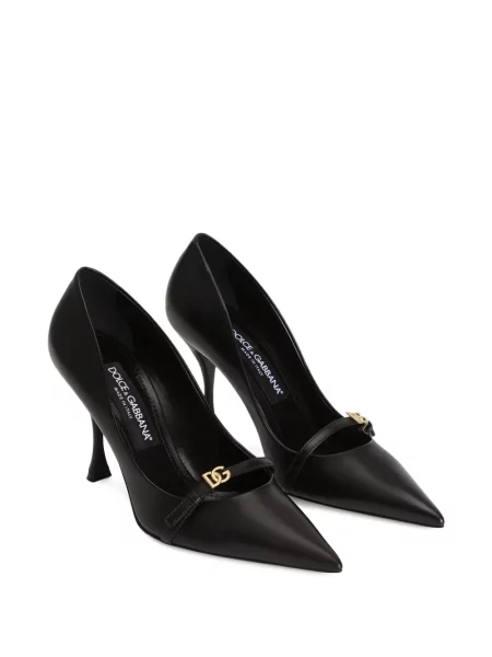 Pantofi cu toc Dolce & Gabbana din piele negru