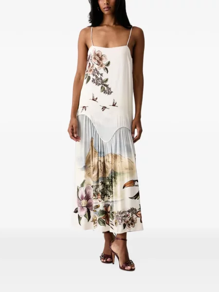 Rochie maxi Farm Rio cu imagine