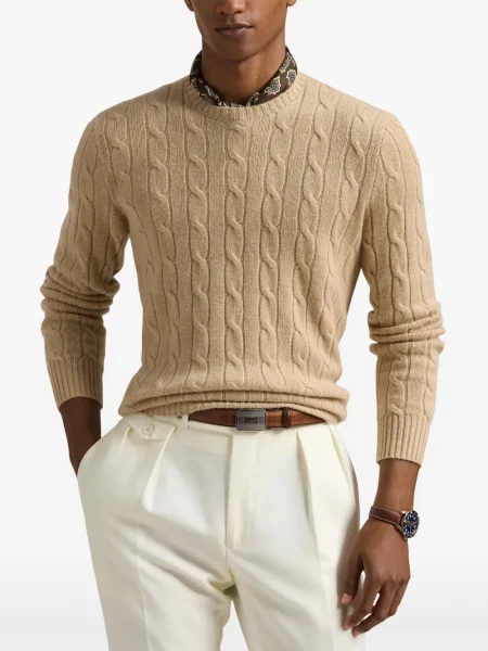 Czapka z daszkiem Polo Ralph Lauren w kratkę z twillu biznesowa niebieska